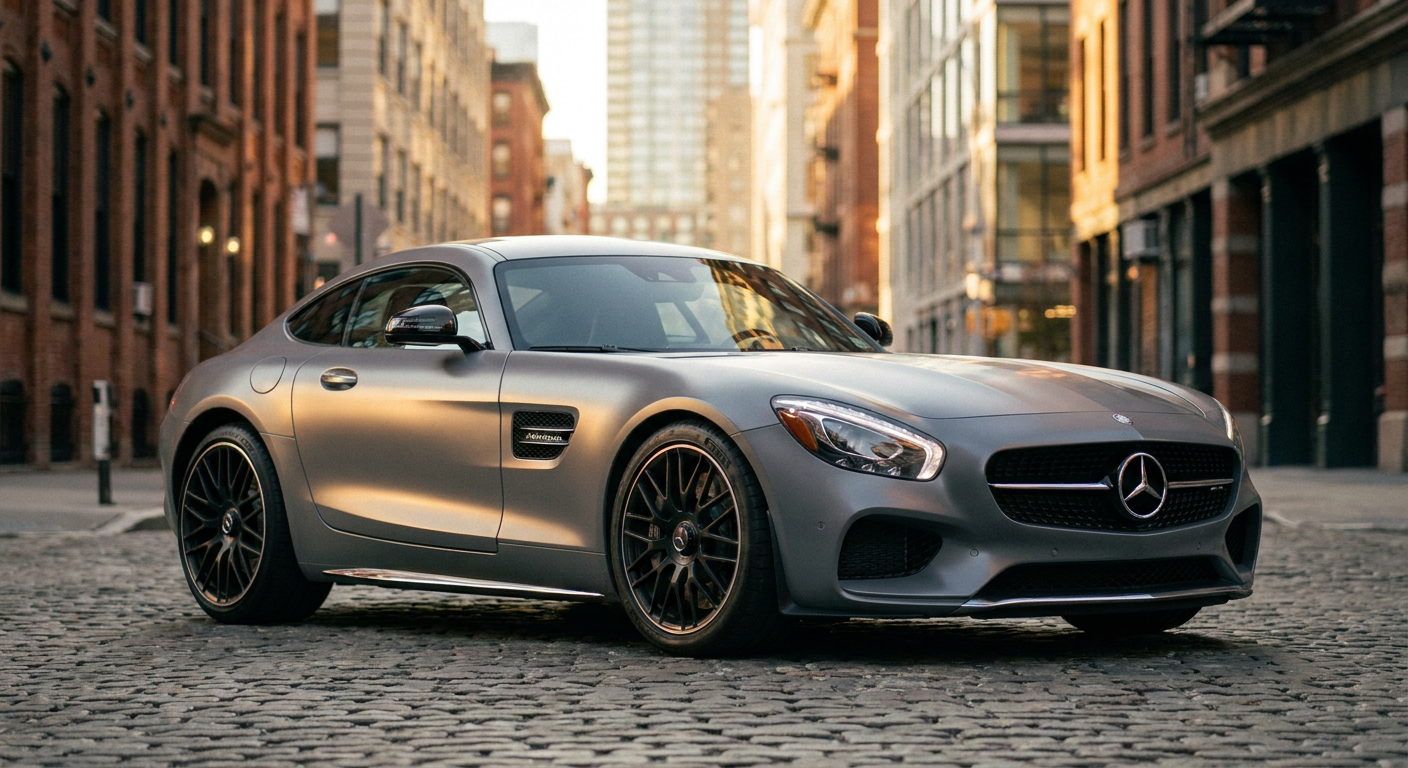 2018 Mercedes AMG GT in Matte Grey – photo 5
