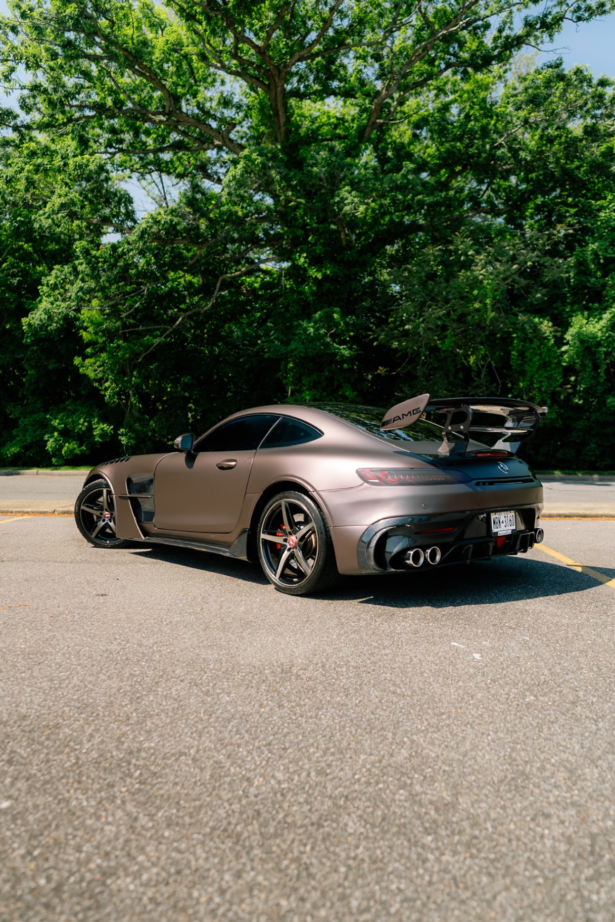 2018 Mercedes AMG GT in Matte Grey – photo 2