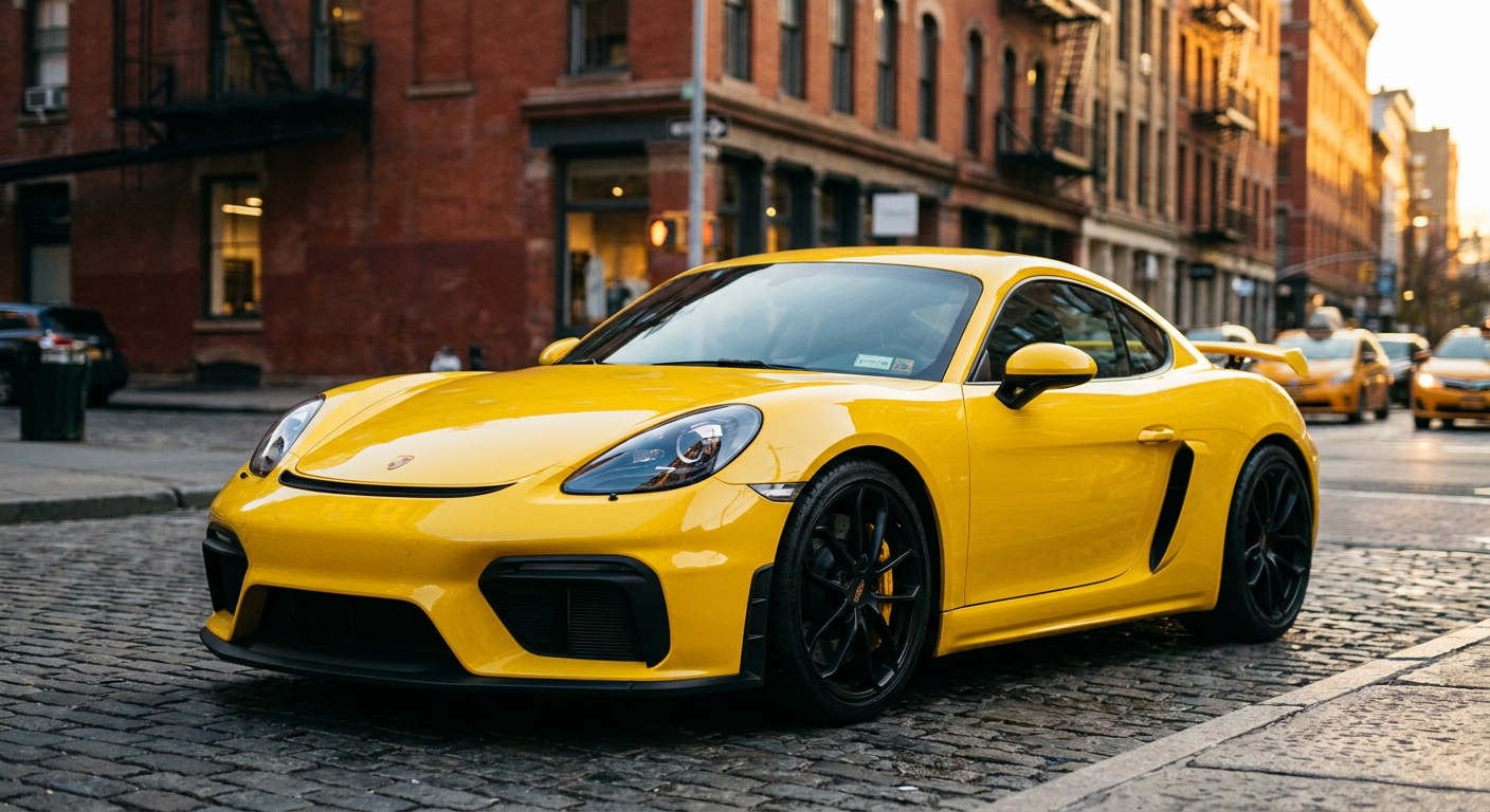 2018 Porsche GT4 in Yellow – photo 3