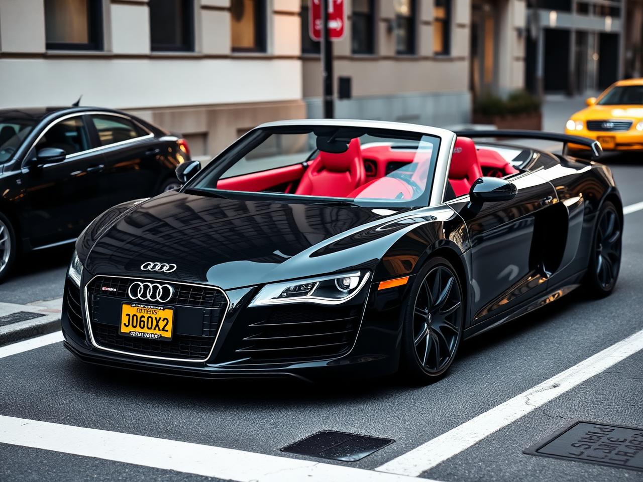 2021 Audi R8 Spyder in Black