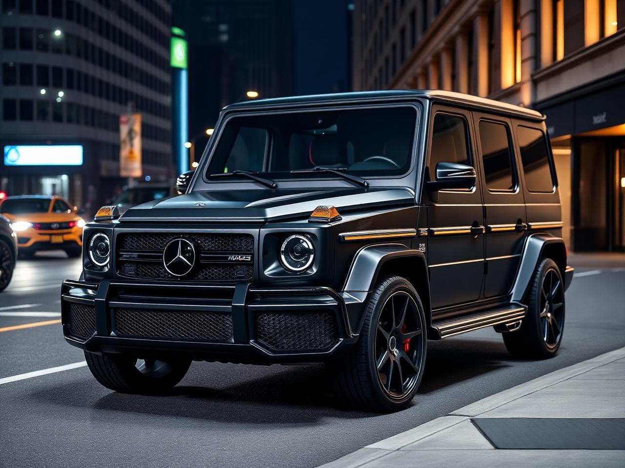 2021 Mercedes G63 AMG in Matte Black
