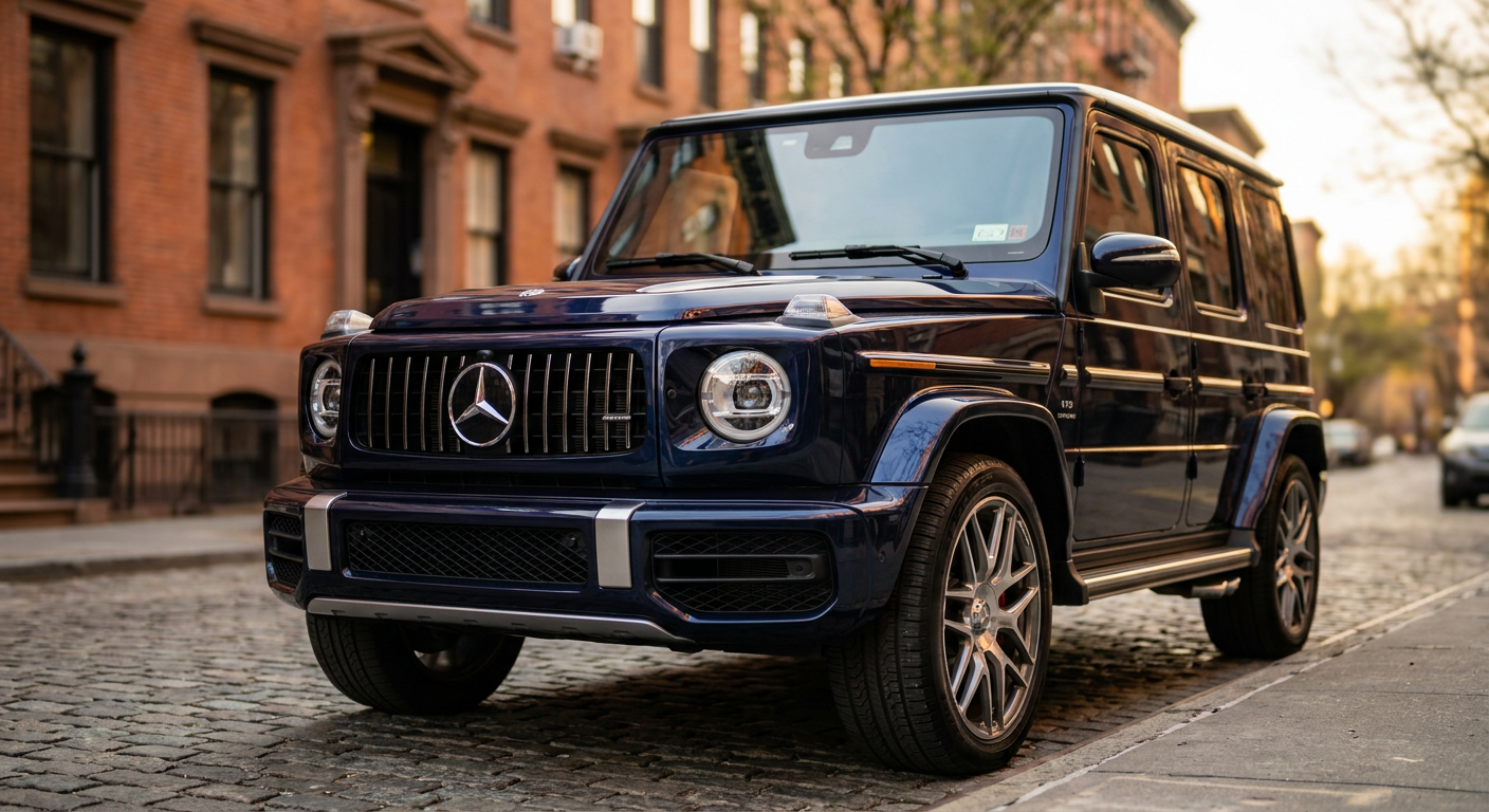 2021 Mercedes G63 AMG in Blue