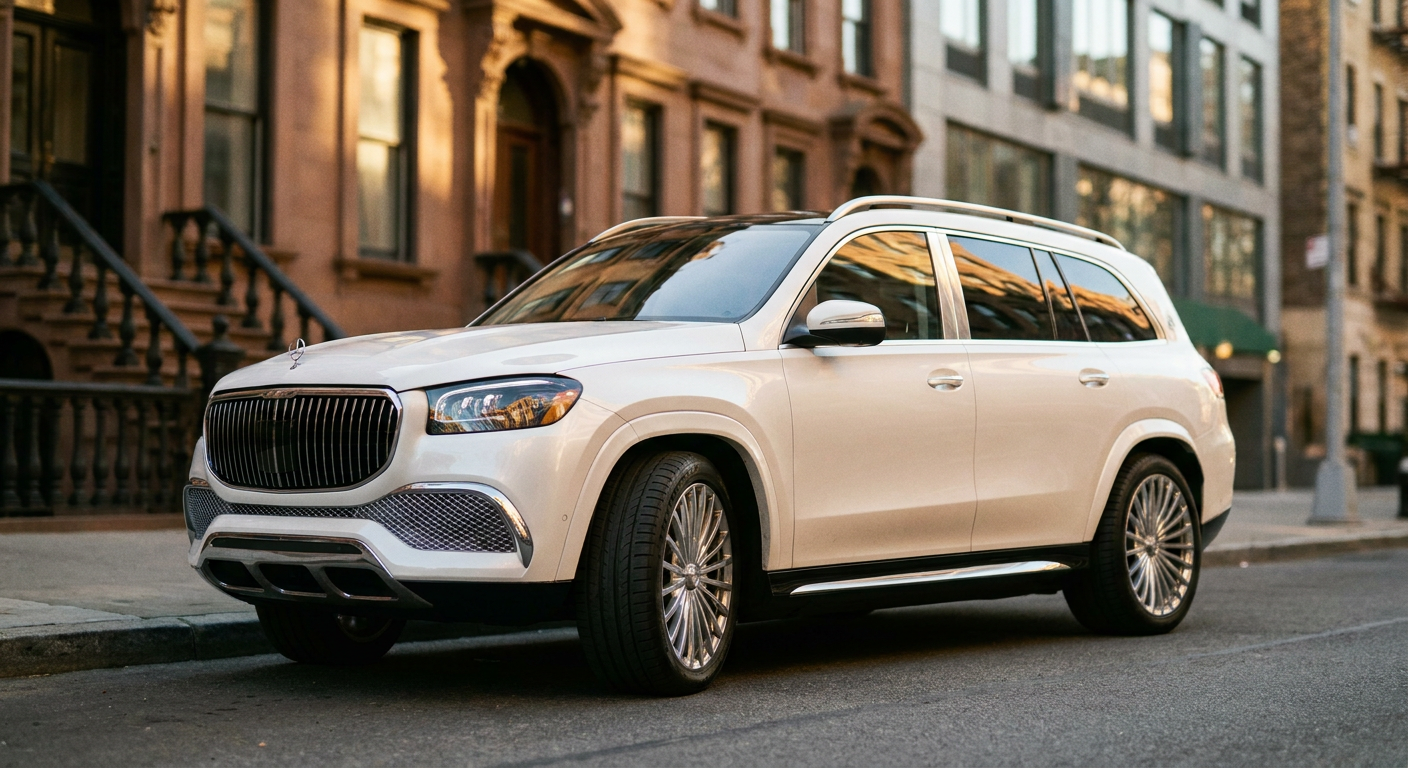 2021 Mercedes GLS 600 Maybach in White