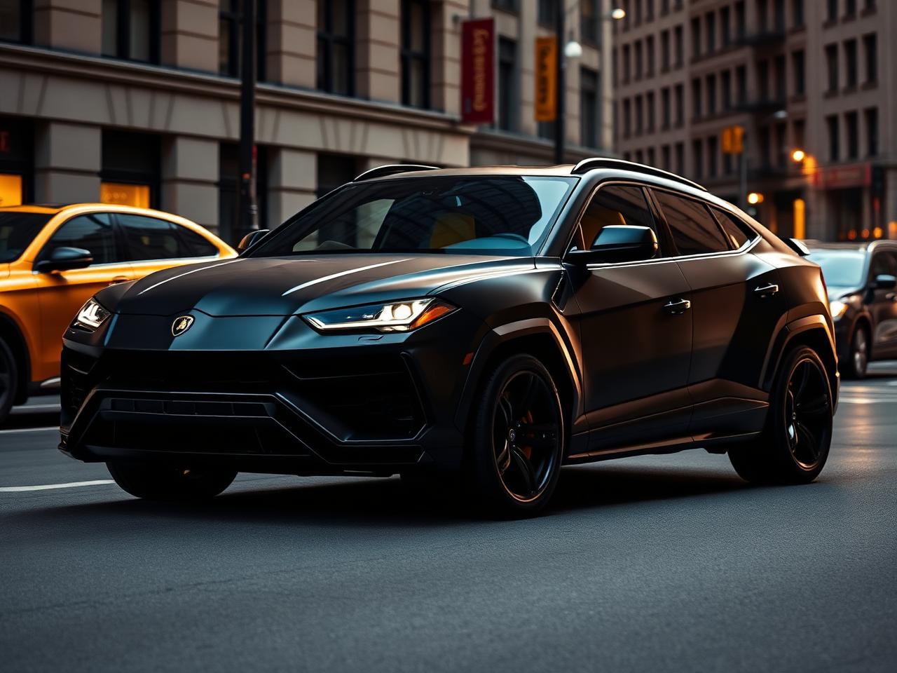 2021 Lamborghini Urus in Matte Black