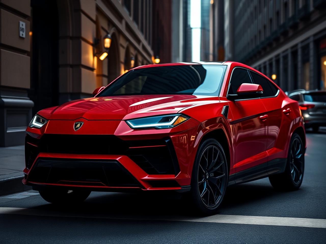 2021 Lamborghini Urus in Red