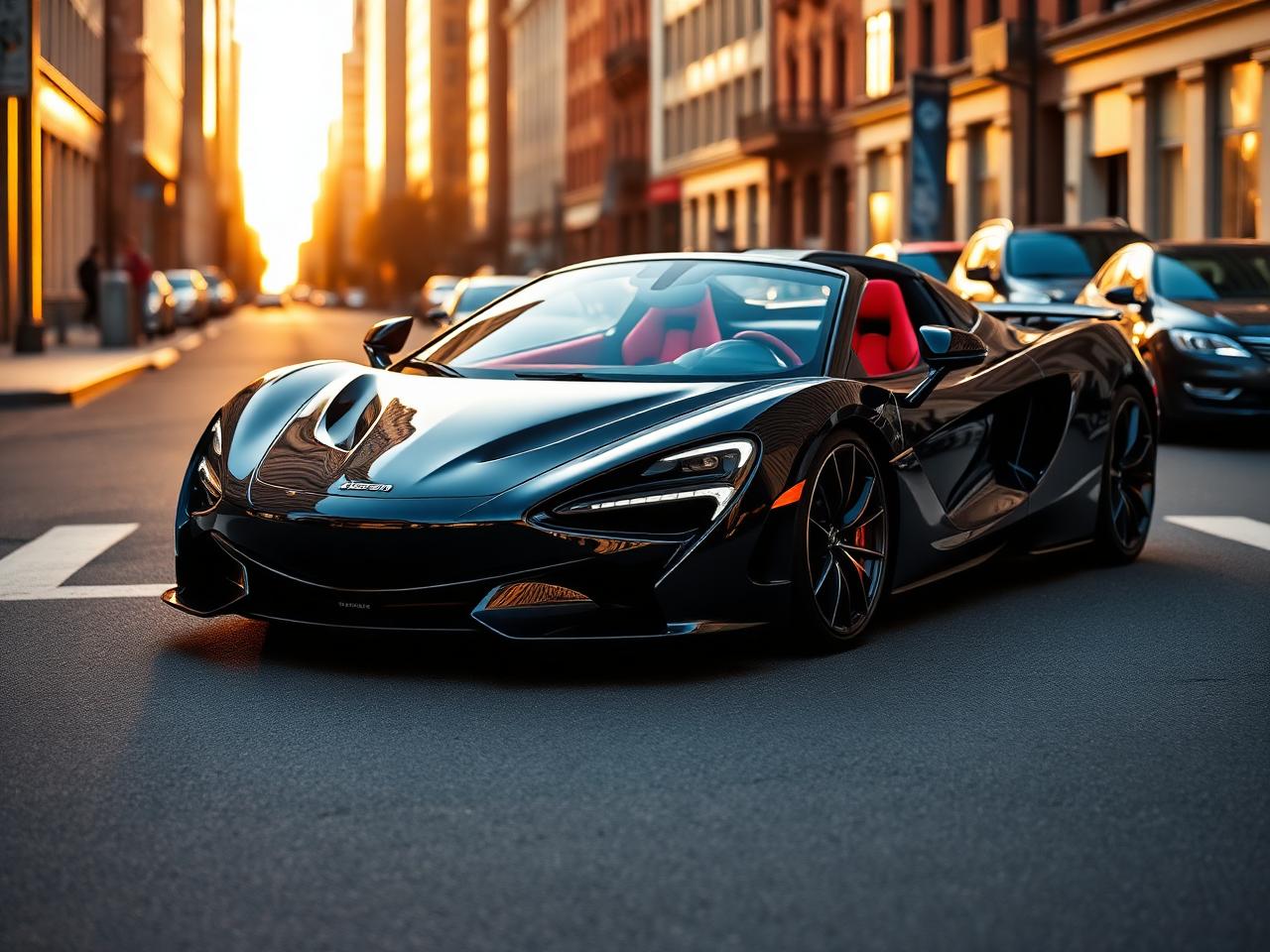 2020 McLaren 600LT Spider in Black