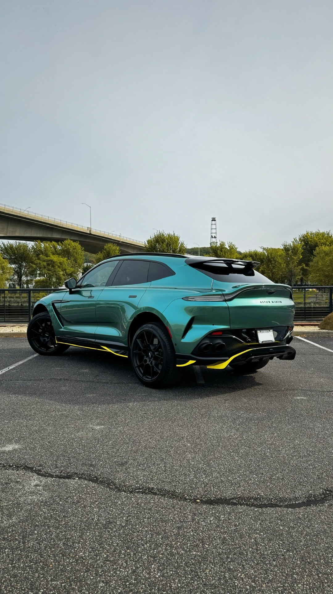2023 Aston Martin DBX707 in F1 Green