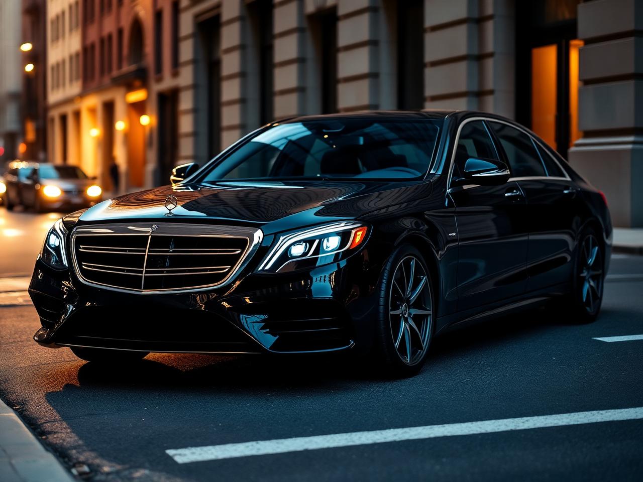 2021 Mercedes S580 in Black