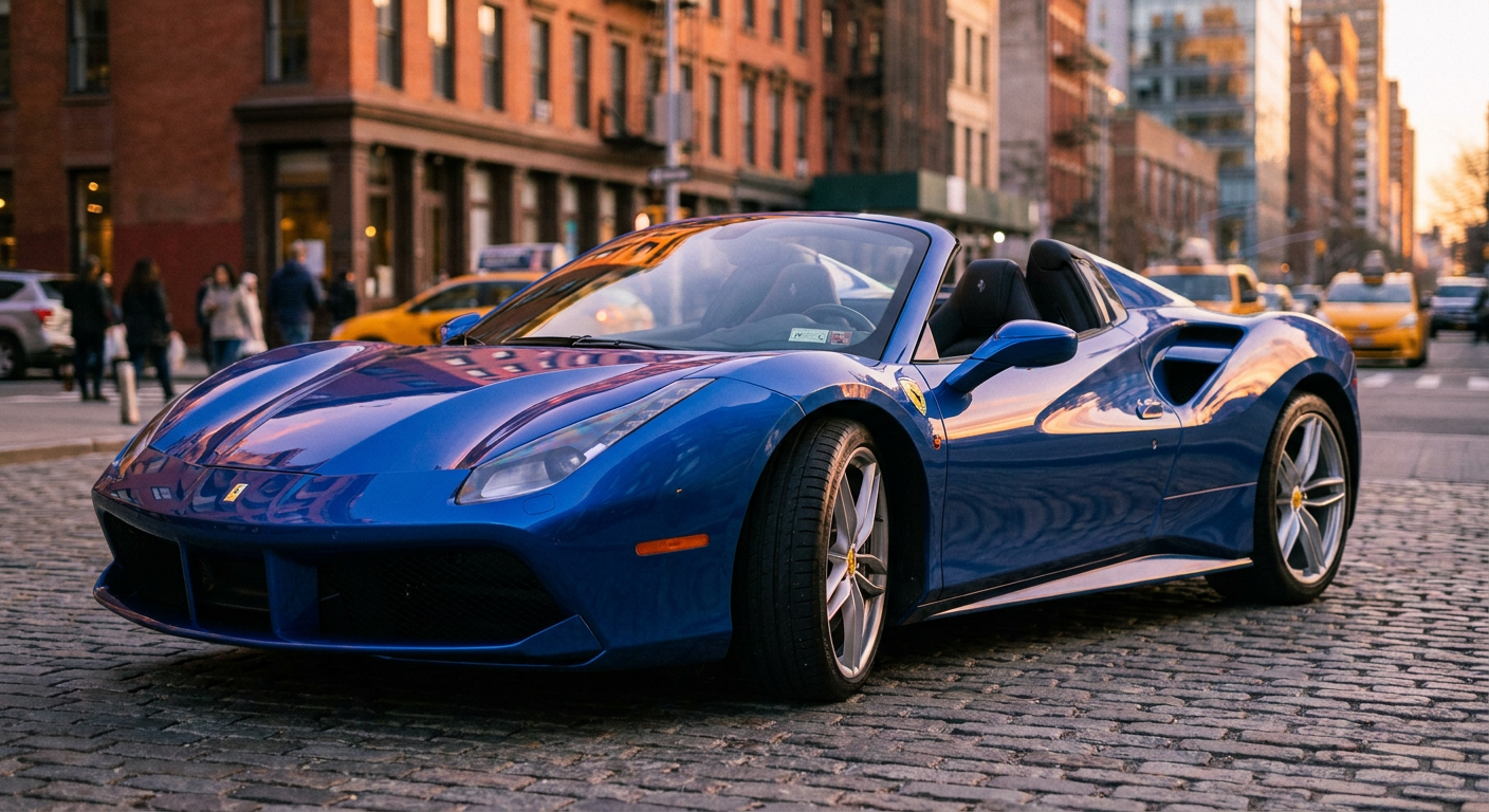 2018 Ferrari 488 Spyder in Blue – photo 5